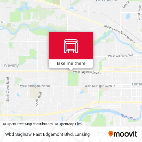 Mapa de Wbd Saginaw Past Edgemont Blvd