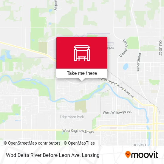 Mapa de Wbd Delta River  Before Leon Ave