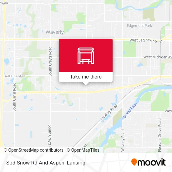 Mapa de Sbd Snow Rd And Aspen