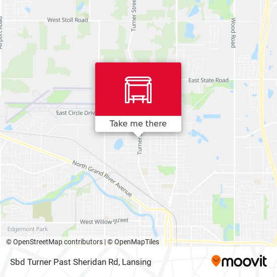 Mapa de Sbd Turner Past Sheridan Rd