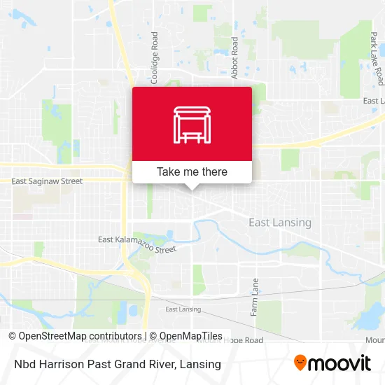 Mapa de Nbd Harrison Past Grand River