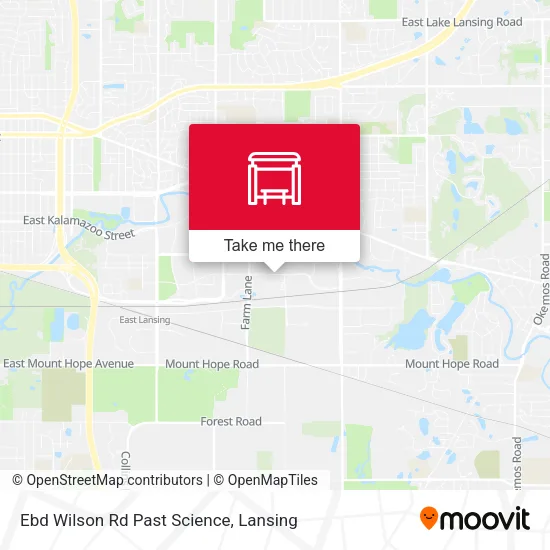 Mapa de Ebd Wilson Rd Past Science