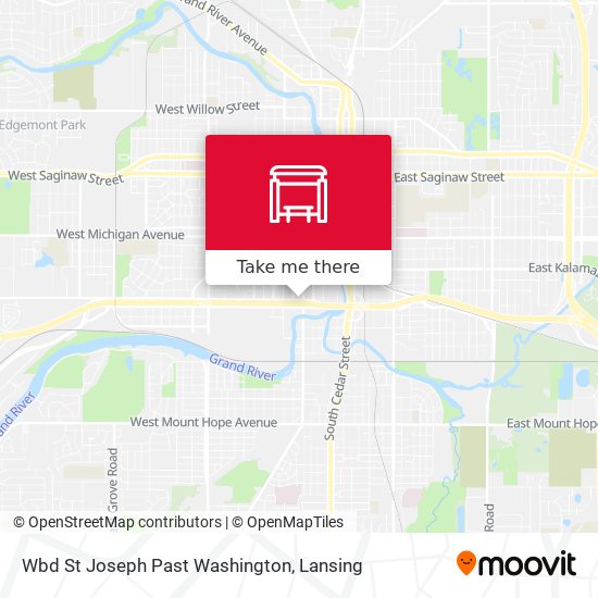 Wbd St Joseph Past Washington map