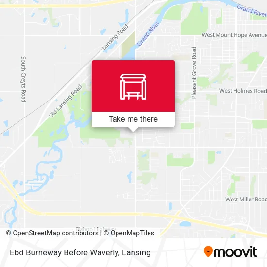 Mapa de Ebd Burneway Before Waverly