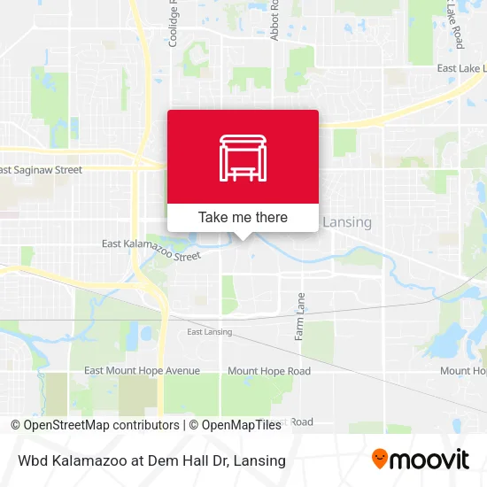 Mapa de Wbd Kalamazoo at Dem Hall Dr