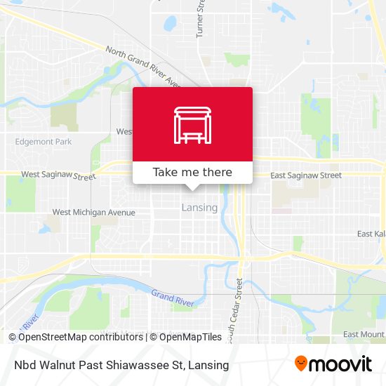 Nbd Walnut Past Shiawassee St map