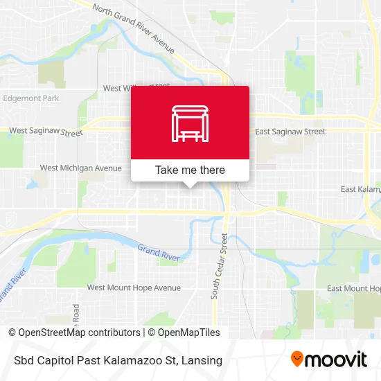 Sbd Capitol Past Kalamazoo St map