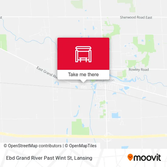 Mapa de Ebd Grand River Past Wint St
