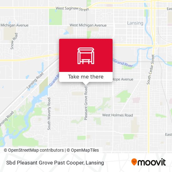 Sbd Pleasant Grove Past Cooper map