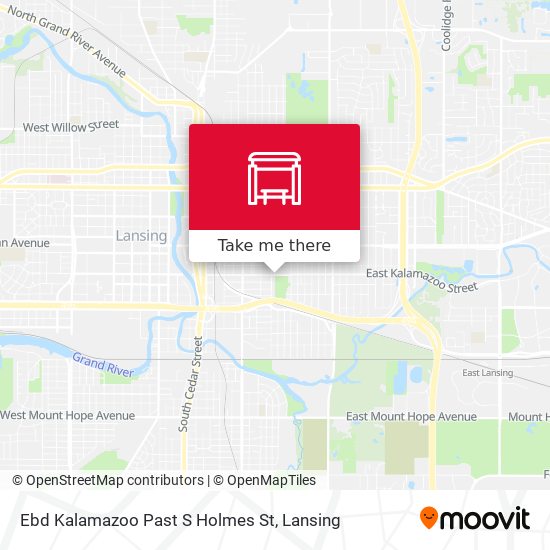Mapa de Ebd Kalamazoo Past S Holmes St