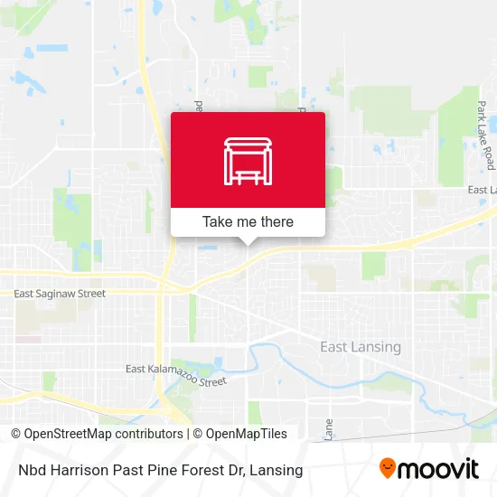 Mapa de Nbd Harrison Past Pine Forest Dr