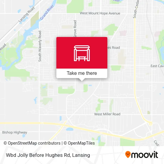 Mapa de Wbd Jolly Before Hughes Rd