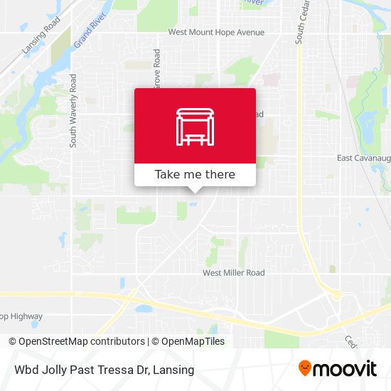 Wbd Jolly Past Tressa Dr map