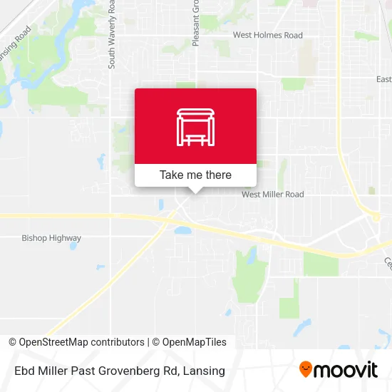 Mapa de Ebd Miller Past Grovenberg Rd