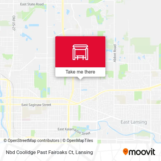 Mapa de Nbd Coolidge Past Fairoaks Ct
