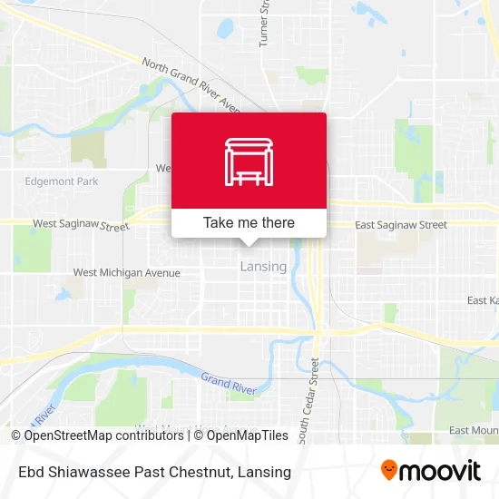 Mapa de Ebd Shiawassee Past Chestnut