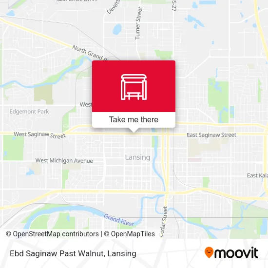 Mapa de Ebd Saginaw Past Walnut