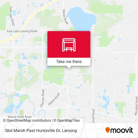 Mapa de Sbd Marsh Past Huntsville Dr
