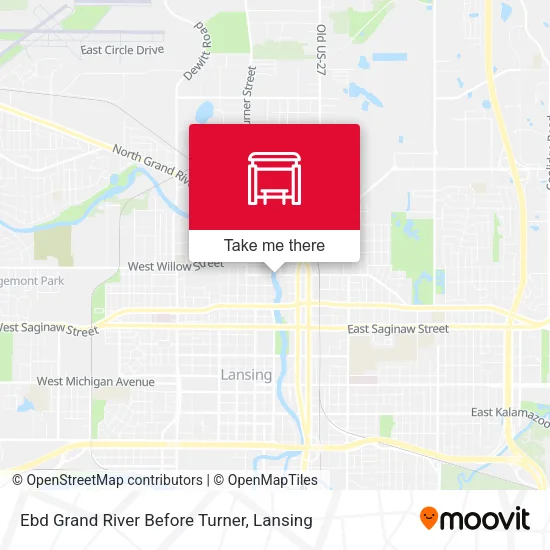 Mapa de Ebd Grand River Before Turner