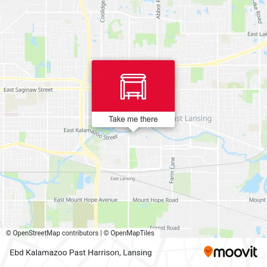 Mapa de Ebd Kalamazoo Past Harrison