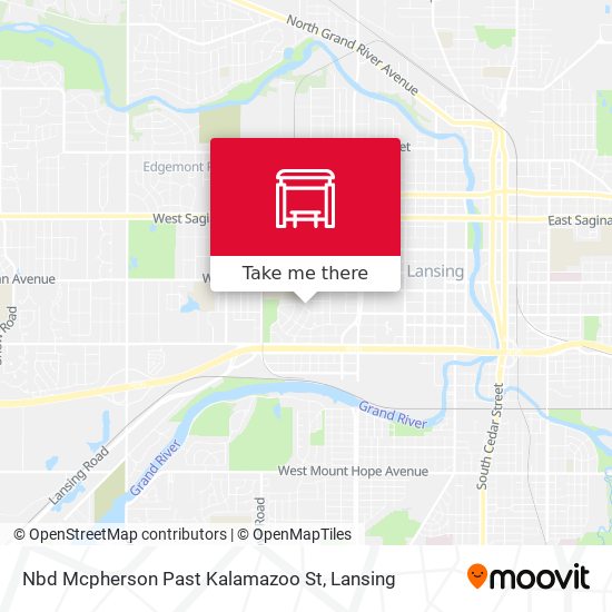Mapa de Nbd Mcpherson Past Kalamazoo St