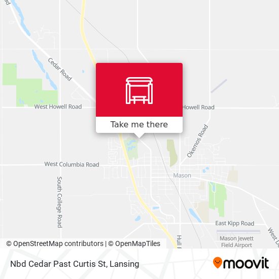 Nbd Cedar Past Curtis St map
