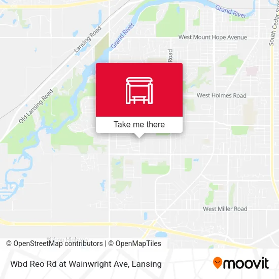 Mapa de Wbd Reo Rd at Wainwright Ave