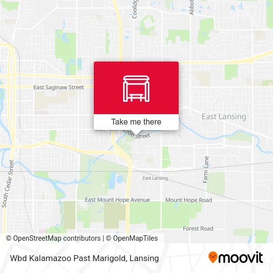 Mapa de Wbd Kalamazoo Past Marigold