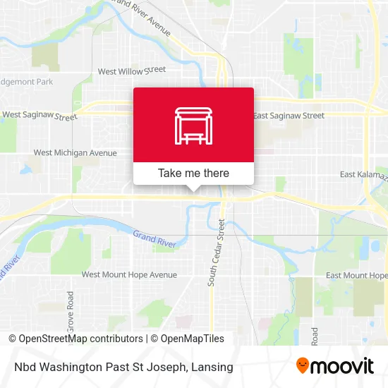 Mapa de Nbd Washington Past St Joseph