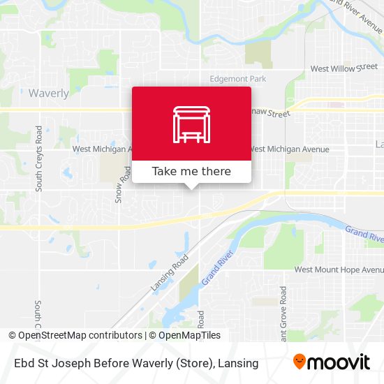 Ebd St Joseph Before Waverly (Store) map