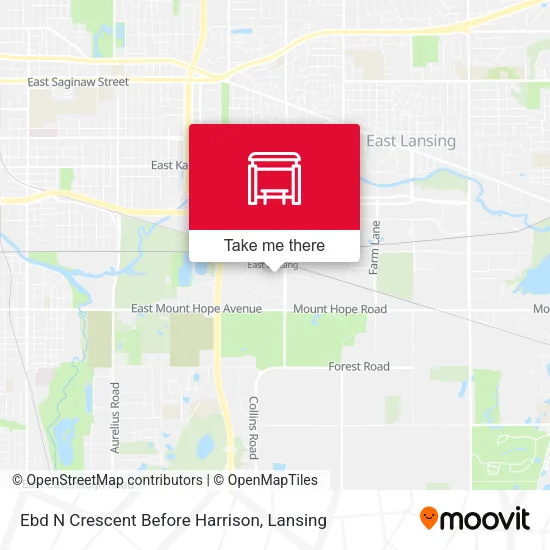 Mapa de Ebd N Crescent Before Harrison