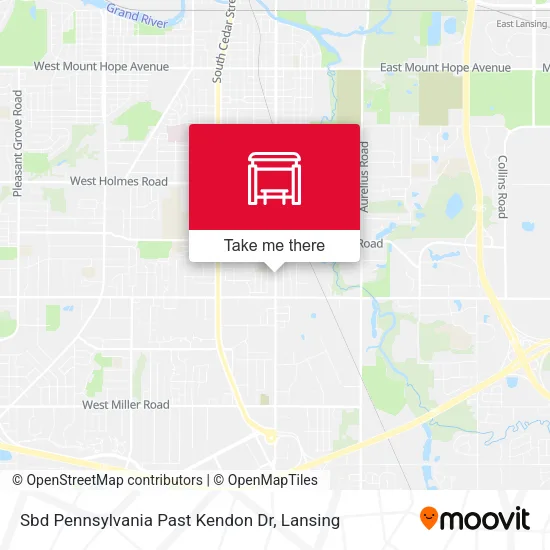 Sbd Pennsylvania Past Kendon Dr map