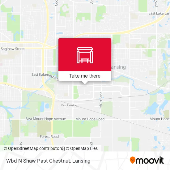 Mapa de Wbd N Shaw Past Chestnut