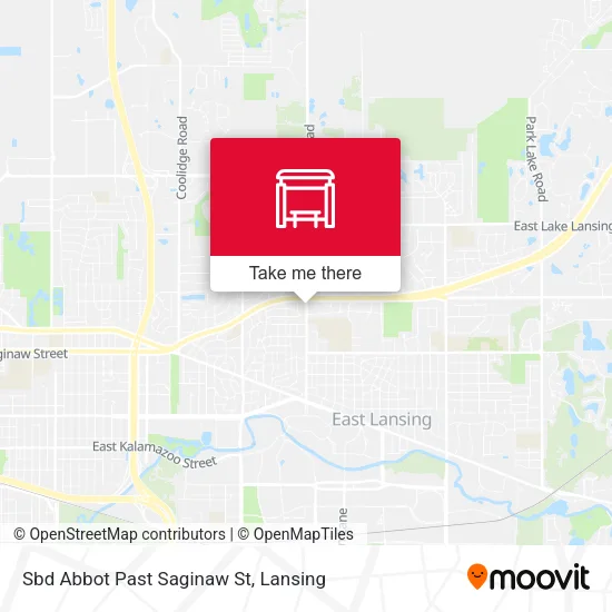 Mapa de Sbd Abbot Past Saginaw St