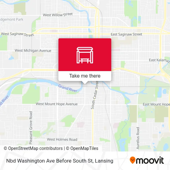 Mapa de Nbd Washington Ave Before South St