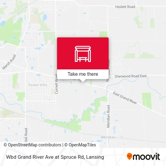 Mapa de Wbd Grand River Ave at Spruce Rd