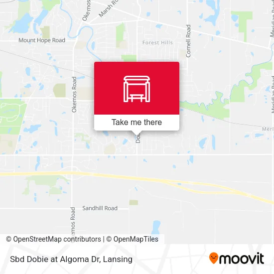 Mapa de Sbd Dobie at Algoma Dr