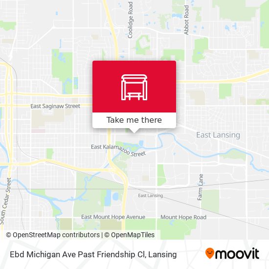 Ebd Michigan Ave Past Friendship Cl map