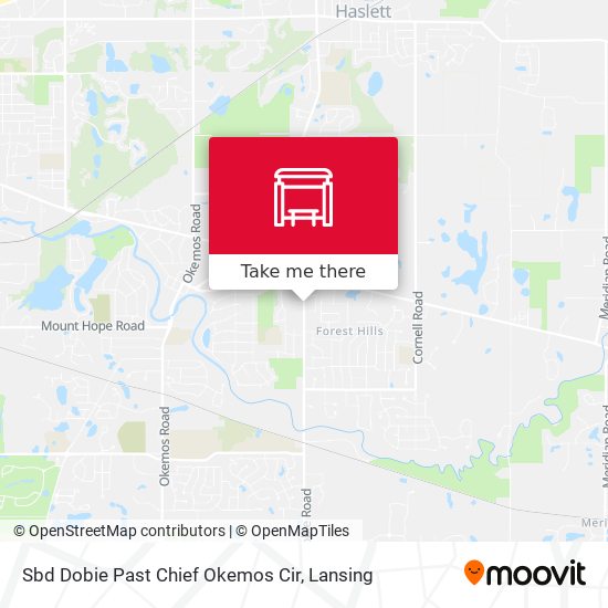 Sbd Dobie Past Chief Okemos Cir map