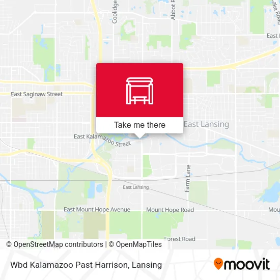 Mapa de Wbd Kalamazoo Past Harrison
