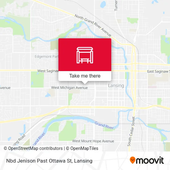 Mapa de Nbd Jenison Past Ottawa St