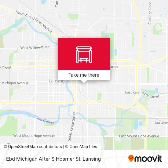 Mapa de Ebd Michigan After S Hosmer St