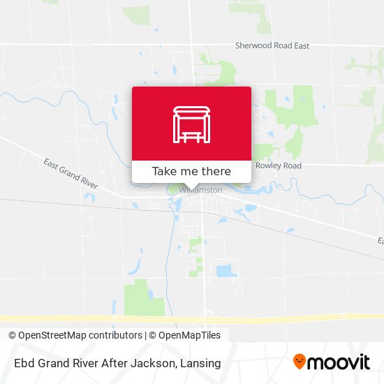 Mapa de Ebd Grand River After Jackson