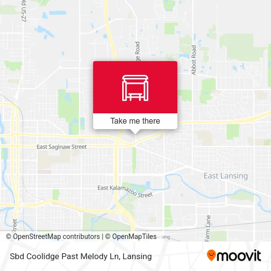 Mapa de Sbd Coolidge Past Melody Ln