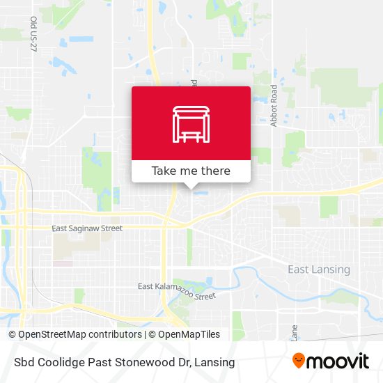 Sbd Coolidge Past Stonewood Dr map