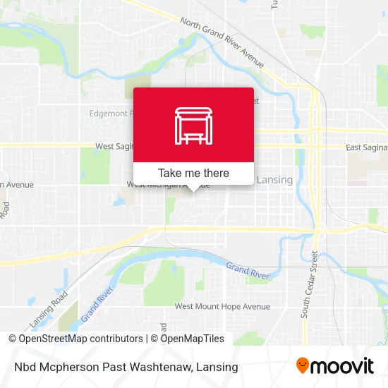 Mapa de Nbd Mcpherson Past Washtenaw