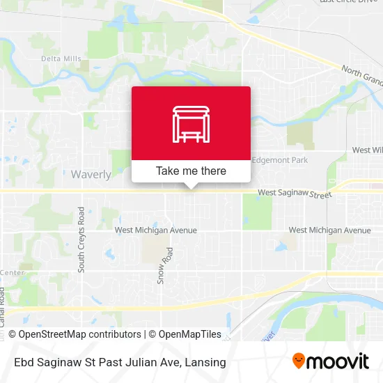 Mapa de Ebd Saginaw St Past Julian Ave