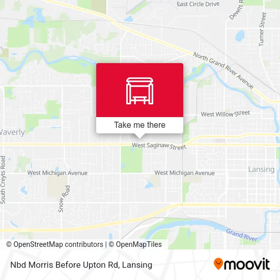 Nbd Morris Before Upton Rd map