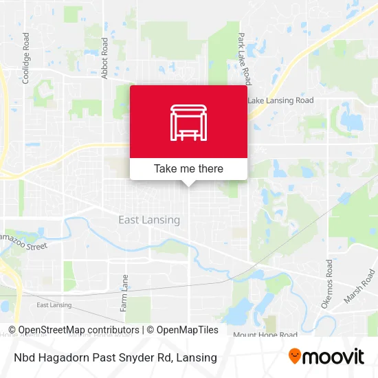 Mapa de Nbd Hagadorn Past Snyder Rd