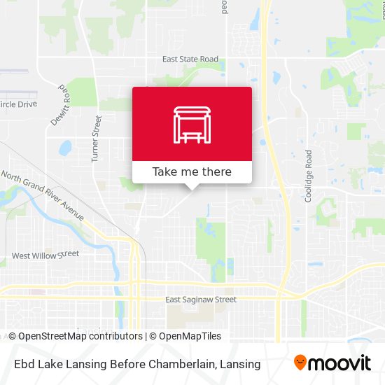 Ebd Lake Lansing Before Chamberlain map